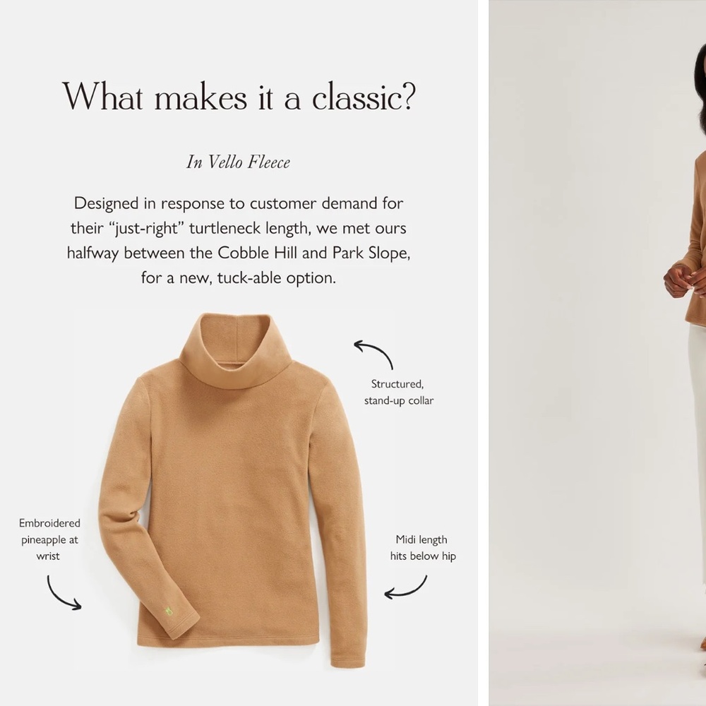 Dudley Stephens Greenpoint Turtleneck - NEW